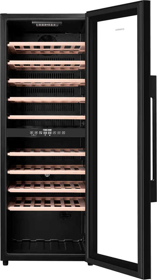 Винный шкаф MAUNFELD MFWC-201D77 с двумя температурными зонами